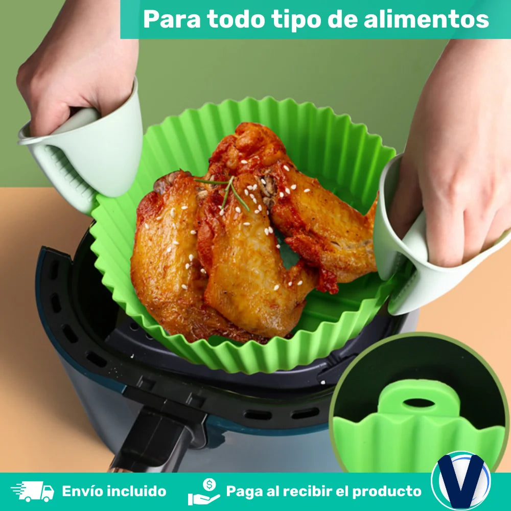 PERFECT COOK™ molde de silicona para freidora de aire X 6 Piezas