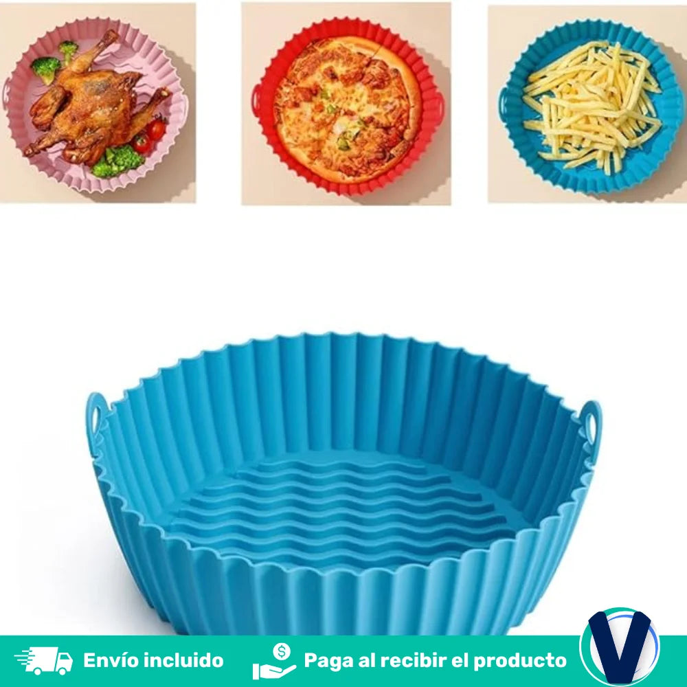 PERFECT COOK™ molde de silicona para freidora de aire X 6 Piezas